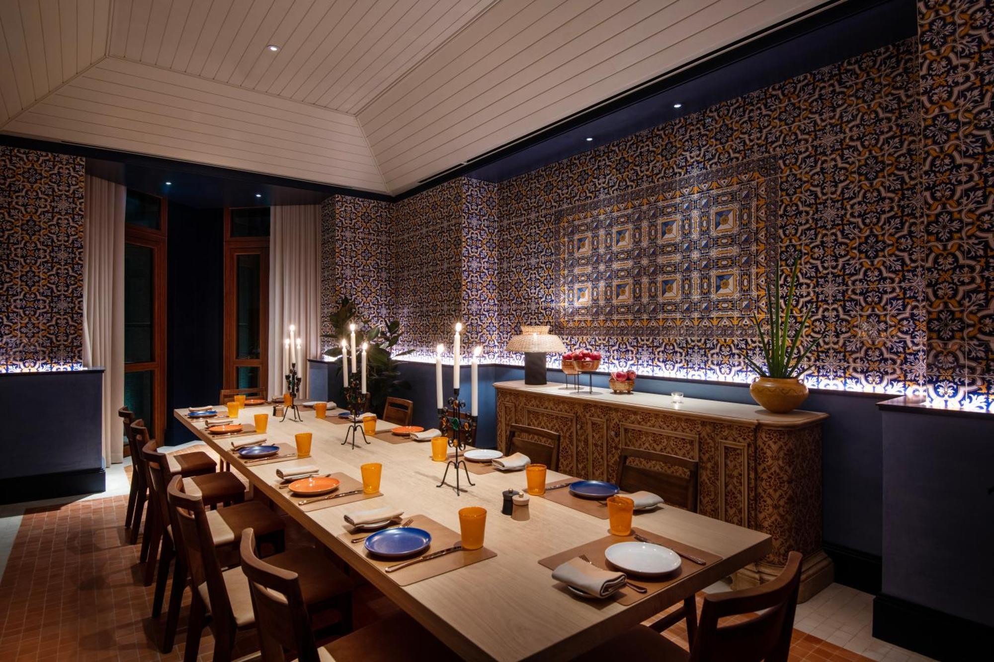 Four Seasons Hotel Dauhá Exteriér fotografie The dining room at the restaurant