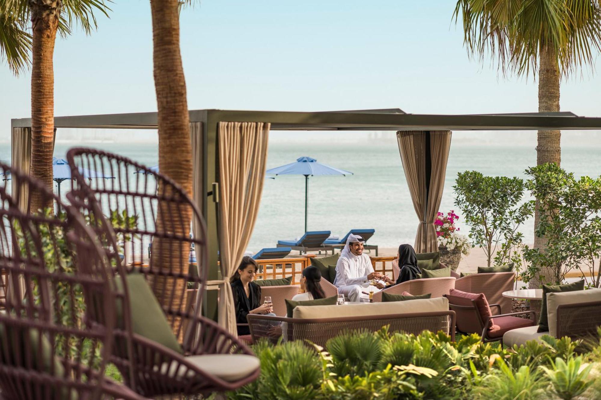 Four Seasons Hotel Dauhá Exteriér fotografie Beach at Jumeirah Beach Hotel