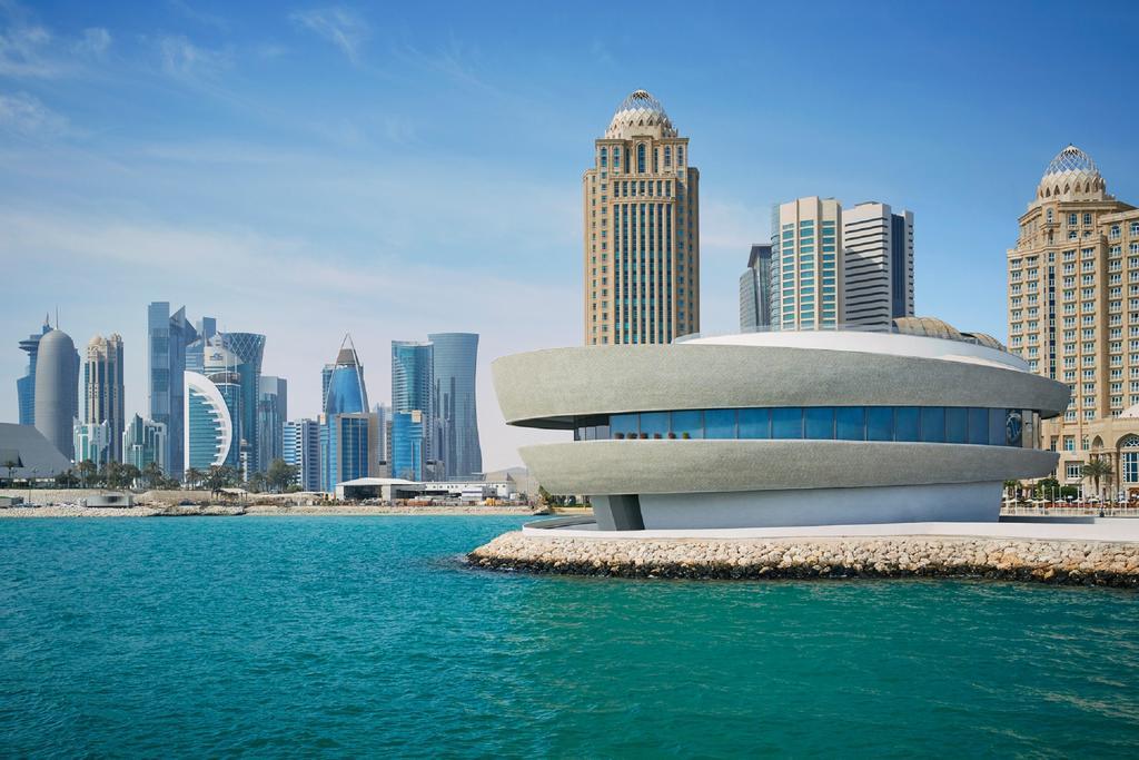 Four Seasons Hotel Dauhá Exteriér fotografie Qatar National Convention Center